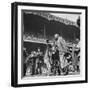 Ailing Babe Ruth Thanking Fans, Who Are Giving Him a Standing Ovation in Yankee Stadium-Ralph Morse-Framed Premium Photographic Print