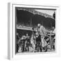 Ailing Babe Ruth Thanking Fans, Who Are Giving Him a Standing Ovation in Yankee Stadium-Ralph Morse-Framed Premium Photographic Print