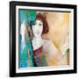 Ailleurs…-Huguette Lagacé-Framed Art Print