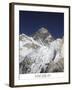 Aim High - Mt Everest-AdventureArt-Framed Premium Photographic Print