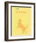 Aim High - Orange Version-Dog is Good-Framed Art Print