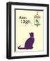 Aim High-Cat is Good-Framed Art Print