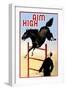 Aim High-null-Framed Art Print