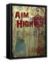 Aim High-Karen Williams-Framed Stretched Canvas