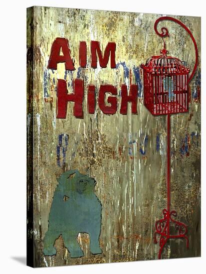 Aim High-Karen Williams-Stretched Canvas