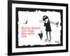 Aim Low-Emily the Strange-Framed Photographic Print