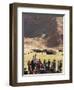 Aimaq Man with Children, Pal-Kotal-I-Guk, Ghor Province-Jane Sweeney-Framed Photographic Print