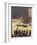 Aimaq Man with Children, Pal-Kotal-I-Guk, Ghor Province-Jane Sweeney-Framed Photographic Print