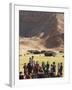 Aimaq Man with Children, Pal-Kotal-I-Guk, Ghor Province-Jane Sweeney-Framed Photographic Print