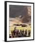 Aimaq Man with Children, Pal-Kotal-I-Guk, Ghor Province-Jane Sweeney-Framed Photographic Print