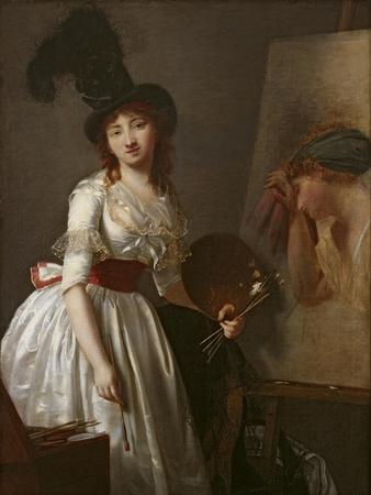 Portrait of a Female Painter, Pupil of David