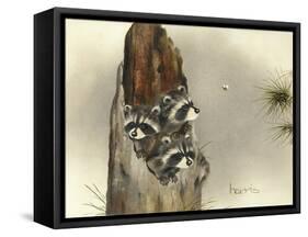 Ain't Misbehavin'...Yet-Peggy Harris-Framed Stretched Canvas