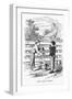 Ain't that Work? Book Illustration from Mark Twain's the Adventures of Tom Sawyer-null-Framed Giclee Print