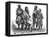 Ainu People, Japan, 1895-E Ronjat-Framed Stretched Canvas