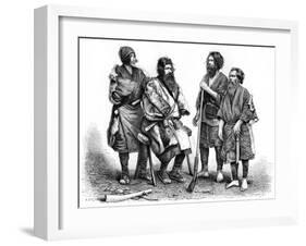 Ainu People, Japan, 1895-E Ronjat-Framed Giclee Print