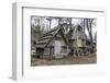 Ainu village in Akan Kohan Onsen, Akan National Park, Hokkaido, Japan, Asia-Michael Runkel-Framed Photographic Print