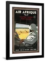 Air Afrique-Collection Caprice-Framed Giclee Print