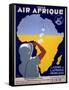 Air Afrique-null-Framed Stretched Canvas