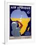 Air Afrique-null-Framed Art Print