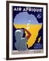 Air Afrique-null-Framed Art Print