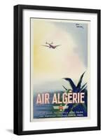 Air Algerie-null-Framed Giclee Print