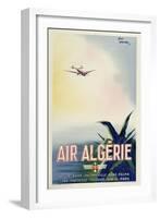 Air Algerie-null-Framed Giclee Print