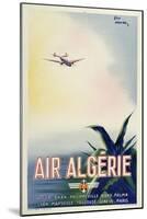 Air Algerie-null-Mounted Giclee Print