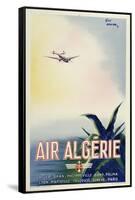 Air Algerie-null-Framed Stretched Canvas