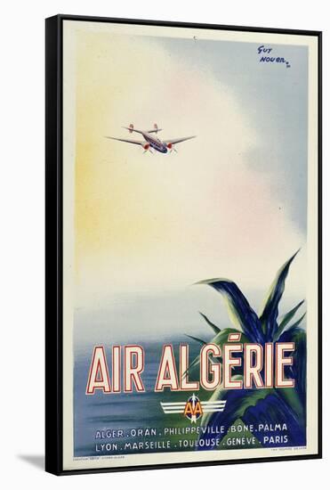 Air Algerie-null-Framed Stretched Canvas