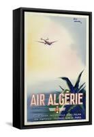 Air Algerie-null-Framed Stretched Canvas