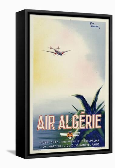 Air Algerie-null-Framed Stretched Canvas