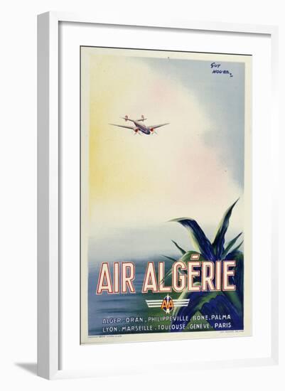 Air Algerie-null-Framed Giclee Print