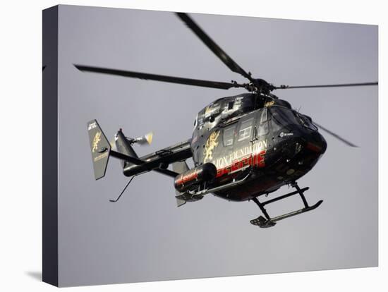 Air Ambulance, Dunedin, South Island, New Zealand-David Wall-Stretched Canvas