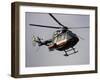 Air Ambulance, Dunedin, South Island, New Zealand-David Wall-Framed Photographic Print