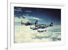 Air and Space: 361st Fight Group, Eighth Air Force-null-Framed Premium Giclee Print