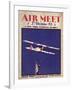 Air and Space: Air Meet Program Cover-null-Framed Art Print