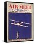 Air and Space: Air Meet Program Cover-null-Framed Stretched Canvas