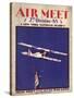 Air and Space: Air Meet Program Cover-null-Stretched Canvas