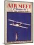 Air and Space: Air Meet Program Cover-null-Mounted Art Print