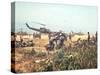 Air and Space: Bell HU-1As in Vietnam-null-Stretched Canvas