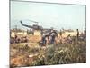 Air and Space: Bell HU-1As in Vietnam-null-Mounted Photographic Print