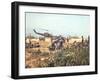 Air and Space: Bell HU-1As in Vietnam-null-Framed Photographic Print