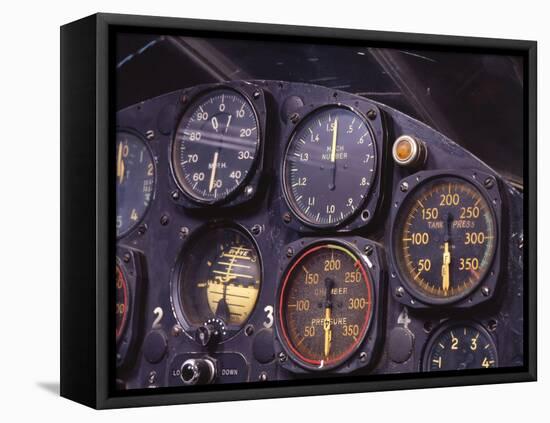 Air and Space: Bell X-1 Cockpit-null-Framed Stretched Canvas
