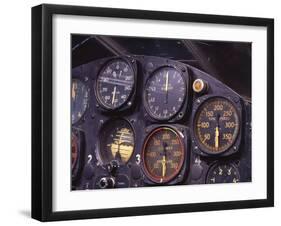 Air and Space: Bell X-1 Cockpit-null-Framed Photographic Print