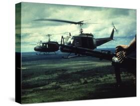 Air and Space: U.S. Army Bell UH-1 Iroquois-null-Stretched Canvas