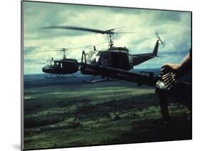 Air and Space: U.S. Army Bell UH-1 Iroquois-null-Mounted Photographic Print
