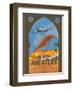 Air Atlas - Services All of Morocco, Algeria, Spain, France-RENLUC-Framed Art Print