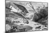 Air Cavalry, Attacking the Infantry, 1918-Maurice Busset-Mounted Giclee Print