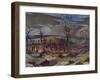 Air Fight at Wytschaete-Paul Nash-Framed Giclee Print
