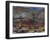 Air Fight at Wytschaete-Paul Nash-Framed Giclee Print